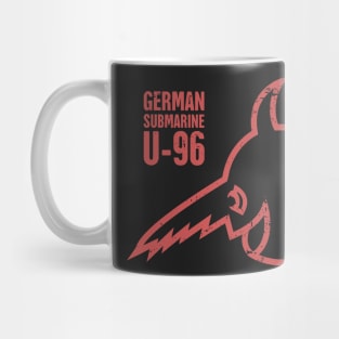 German Submarine U-96 Icon | U-Boat Kriegsmarine Mug